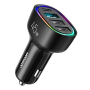 Joyroom 45W 4-Port Fast Car Charger - iCase Stores