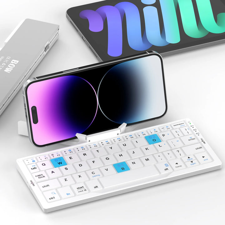 Mini Foldable Rechargeable Bluetooth Keyboard - iCase Stores