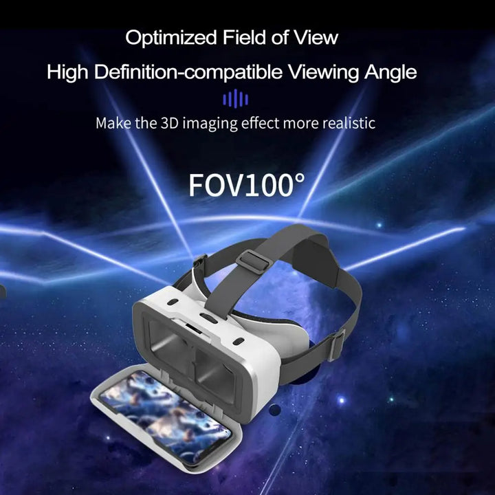 VR Shinecon Virtual Reality Glasses Compatible with 4.7-7 inch Phones - iCase Stores