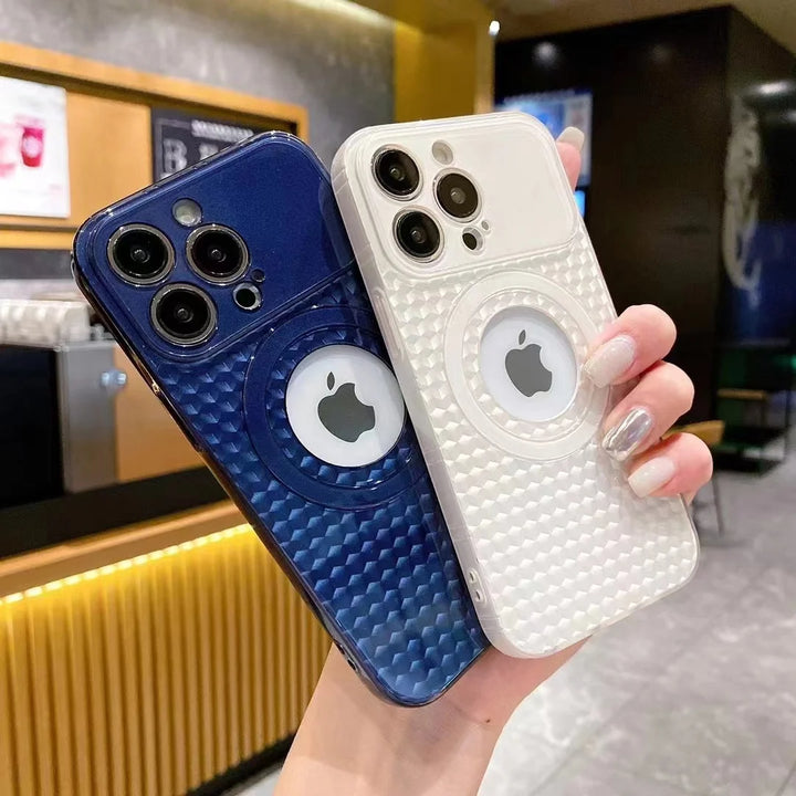 Iridescent Magnetic Hard Case With Lens Protection - iCase Stores