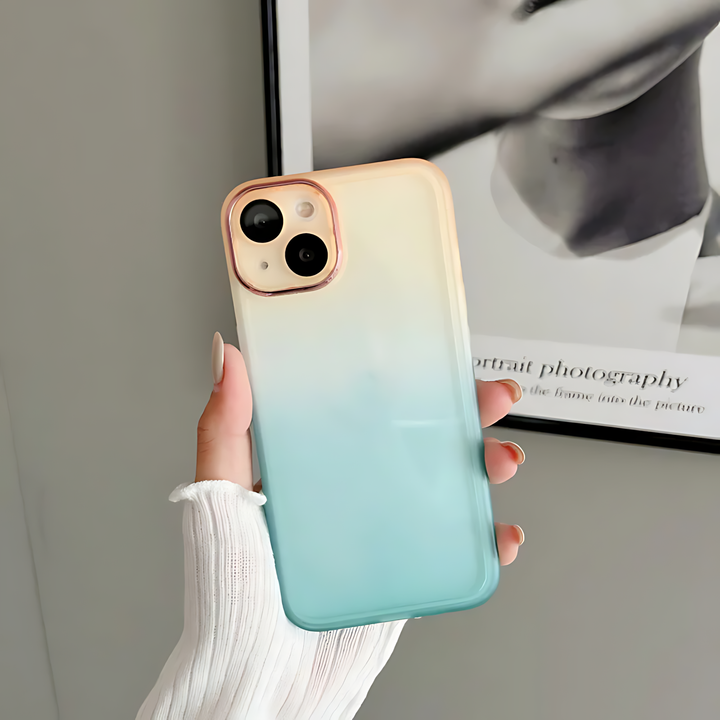 Transparent Gradient Soft TPU Phone Case - iCase Stores