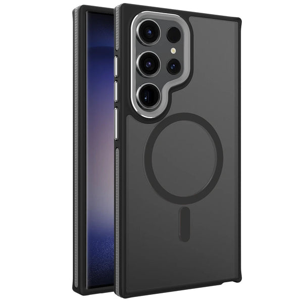 Luxury Matte Magnetic Phone Case for Samsung