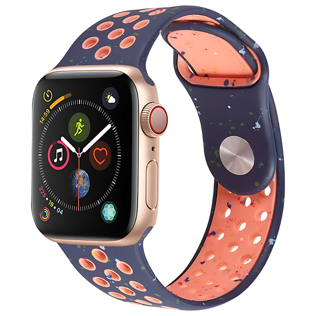 Sport Smart Soft Silicone Watch Strap for Apple Watch