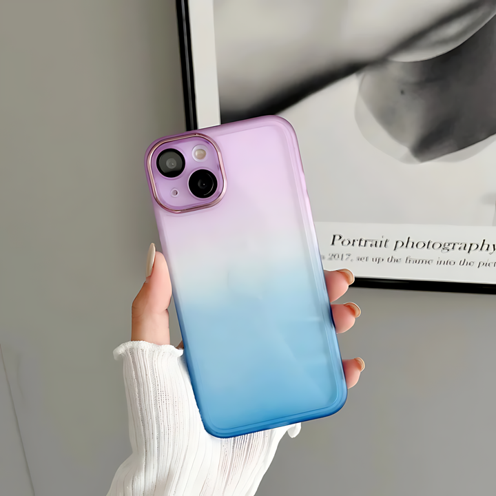 Transparent Gradient Soft TPU Phone Case - iCase Stores