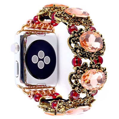 Crystal Gems Metal Band For Apple Watch