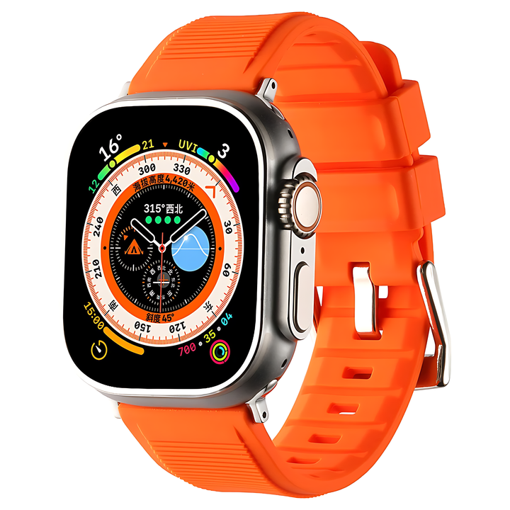 Rugged Silicone Band for Apple Watch - iCase Stores