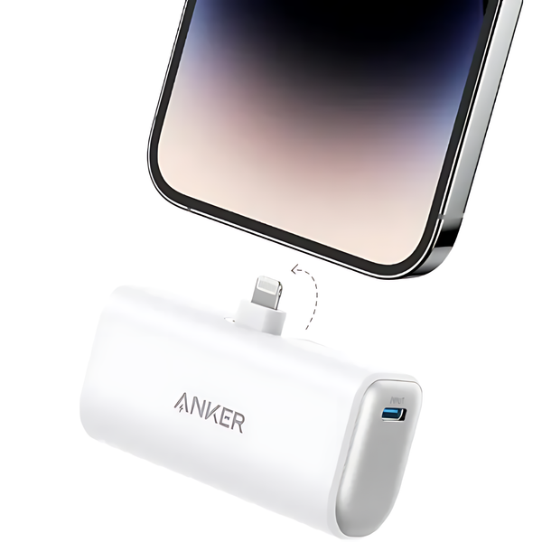 Anker Nano Power Bank Built-In Lightning Connector 5000mAh/12W