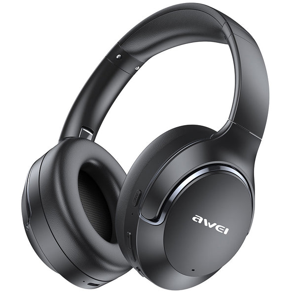 Awei ANC Wireless Headphones 30dB Noise Cancelling Over-Ear Bluetooth 5.3 Headset