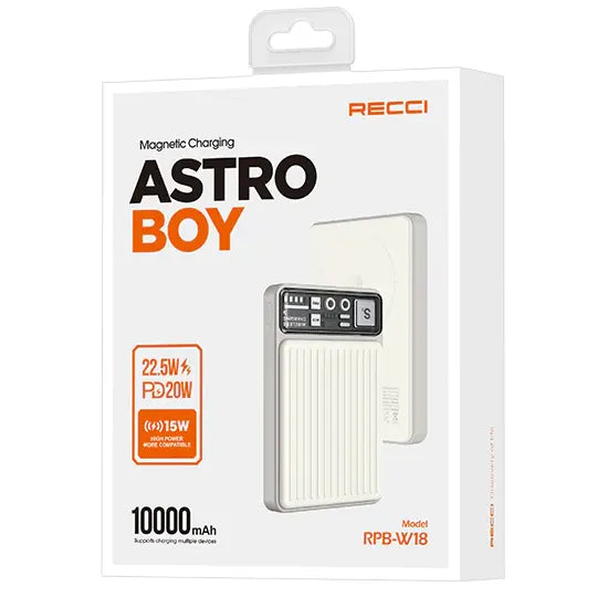 Recci Astro Boy Magnetic Charging 10000mAh 22.5W