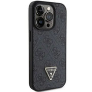 Guess PU Leather Case With 4G Triangle Strass & Triangle Logo