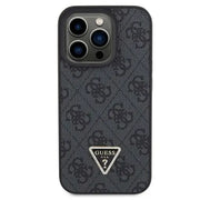 Guess PU Leather Case With 4G Triangle Strass & Triangle Logo