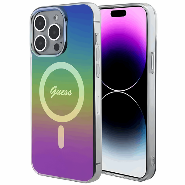 Guess IML Iridescent With MagSafe Case - iCase Stores