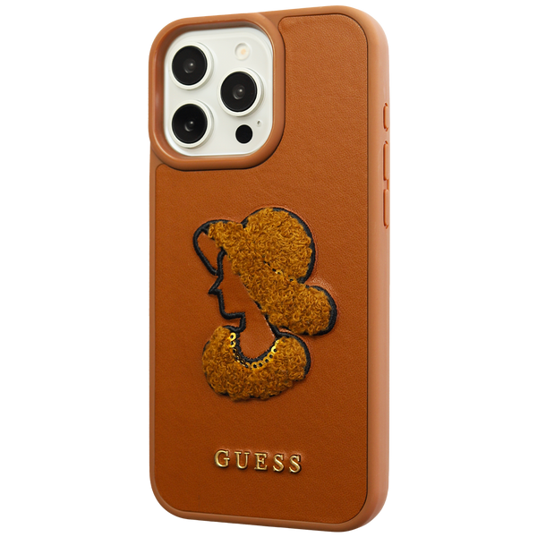 GUESS Lady Embroidery & Leather Case