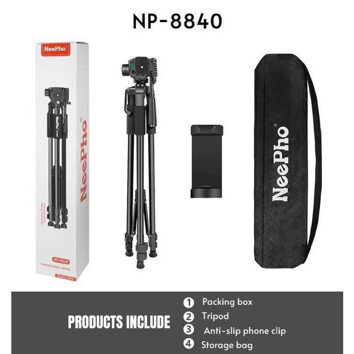 NeePho Tilt Handle Carbon Fiber Camera Tripod Phone - iCase Stores
