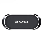 Awei Universal Magnetic Car Mount Holders Metal Mini Stand Car Phone Holder Rotate 360 Degrees Strong Magnet