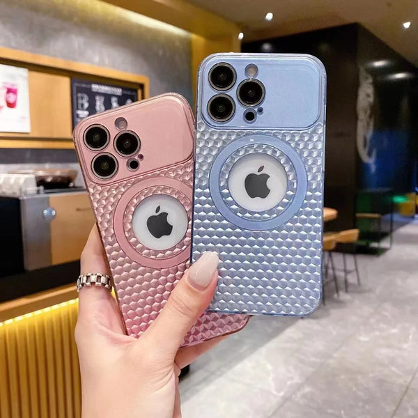 Iridescent Magnetic Hard Case With Lens Protection - iCase Stores