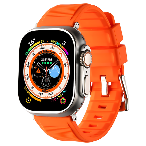 Rugged Silicone Band for Apple Watch