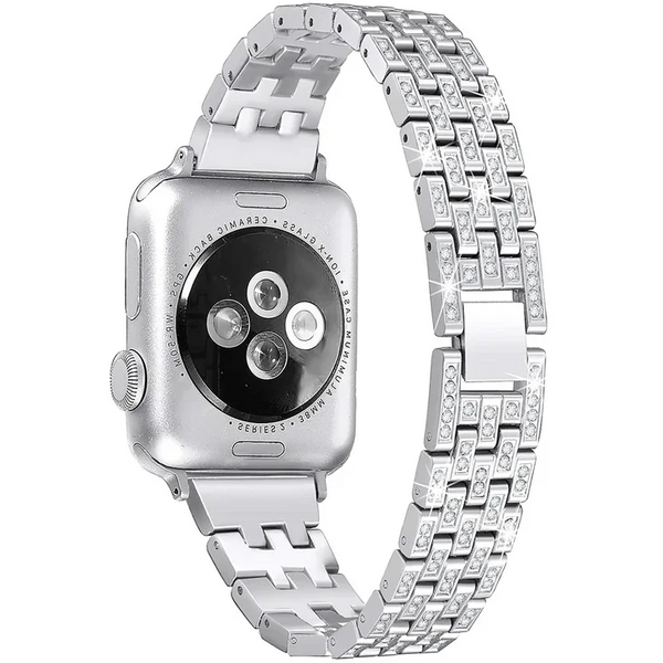 Luxury Crystal Metal Link Band for Apple Watch