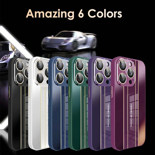 High-End Anti-Drop Runway Design Electroplated Case