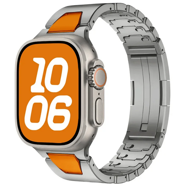 Recci Stainless Steel Link Bracelet Band for Apple Watch