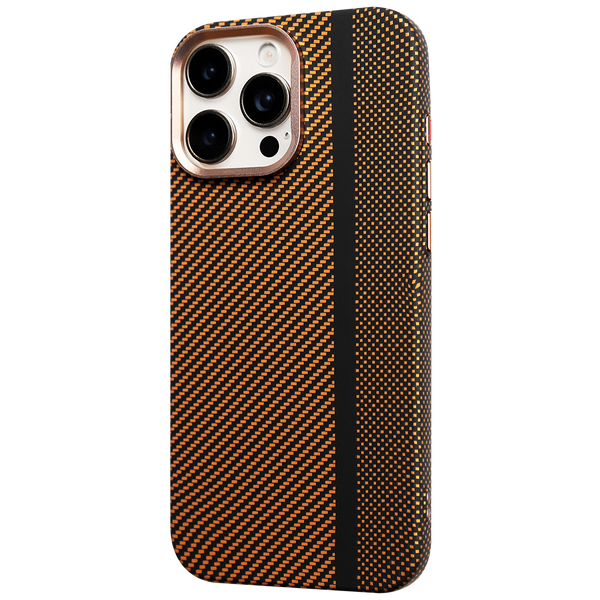 Carbon Pattern Grip MagSafe Case