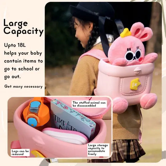 Ultralight EVA Waterproof Kawaii Soft Toy Backpack Plush Toy Cartoon Children Bag - iCase Stores