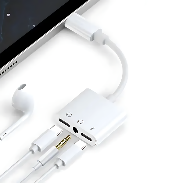 Coteetci 3-in-1 USB-C Audio Adapter - iCase Stores