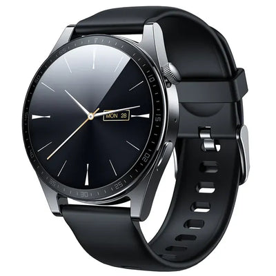 JOYROOM Classic Waterproof IP68 Classic Series Smart Watch (Make/Answer Call) With Leather Straps