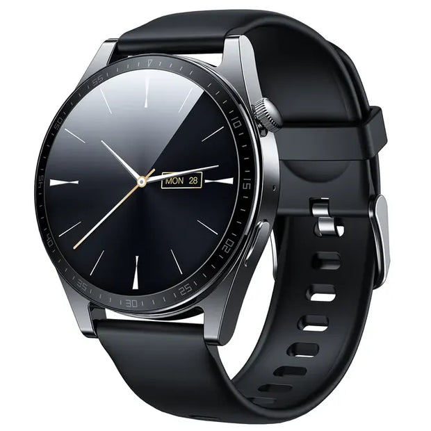 JOYROOM Classic Waterproof IP68 Classic Series Smart Watch (Make/Answer Call) With Leather Straps