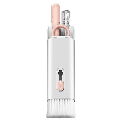 7-in-1 Electronics Cleaner Kit, Keyboard Cleaning Brush Computer Earphone Cleaning Tools, Electronic Cleaner Box for PC Monitor/TV/Phone/Computer (with Cleaning Fluid)