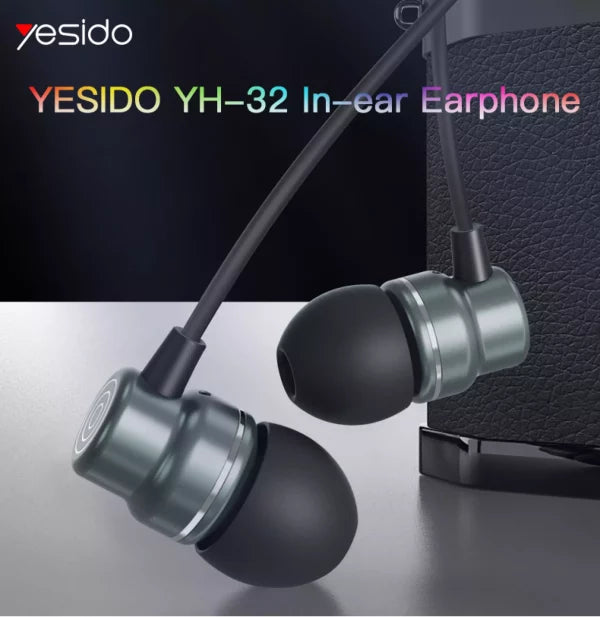 Yesido Stereo Earphone Noise Cancelling 3.5mm