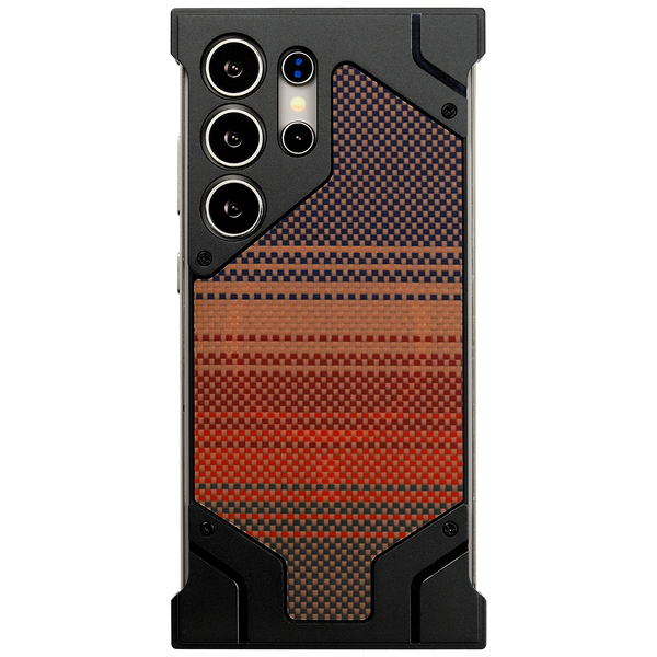Premium Kevlar Pattern Rugged Case for Samsung