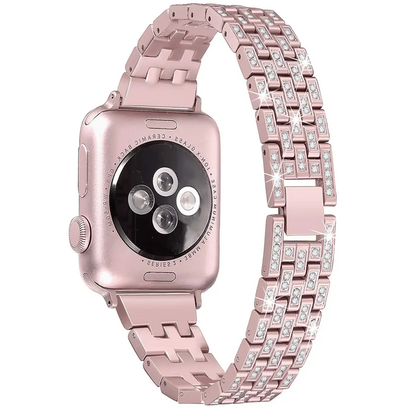 Luxury Crystal Metal Link Band for Apple Watch