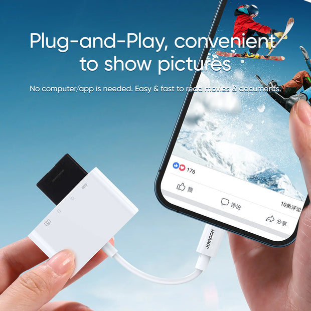 Joyroom Lightning to USB OTG Card Reader