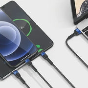 Recci SkyLine 66W 3 In 1 Cable 120cm
