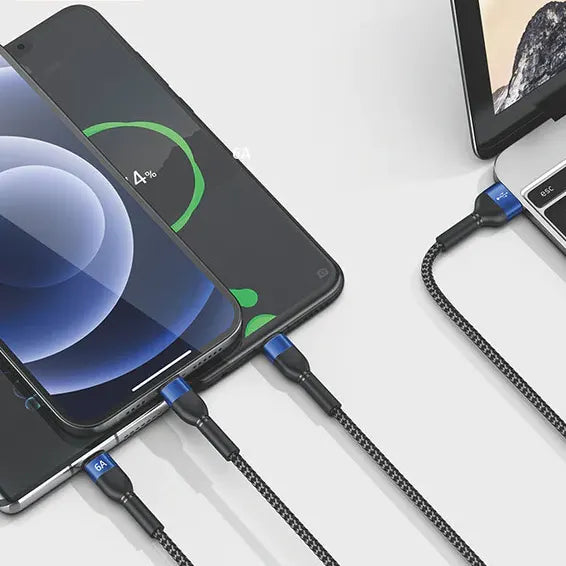 Recci SkyLine 66W 3 In 1 Cable 120cm
