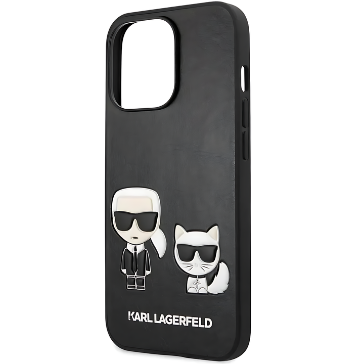 Karl Lagerfeld PU Leather Case Karl & Choupette Bodies Embossed - iCase Stores