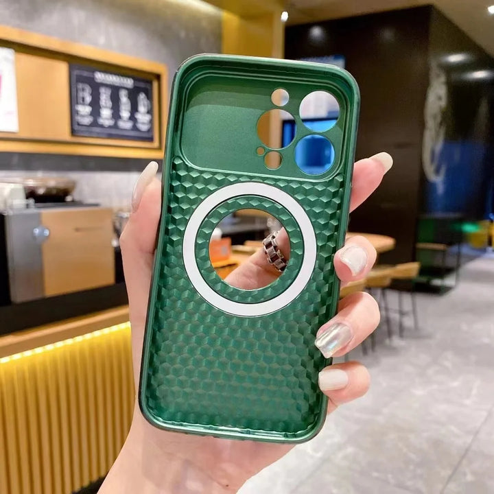 Iridescent Magnetic Hard Case With Lens Protection - iCase Stores