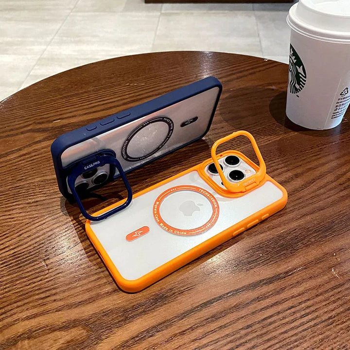 Clear Magnetic Case with Lens Holder - iCase Stores