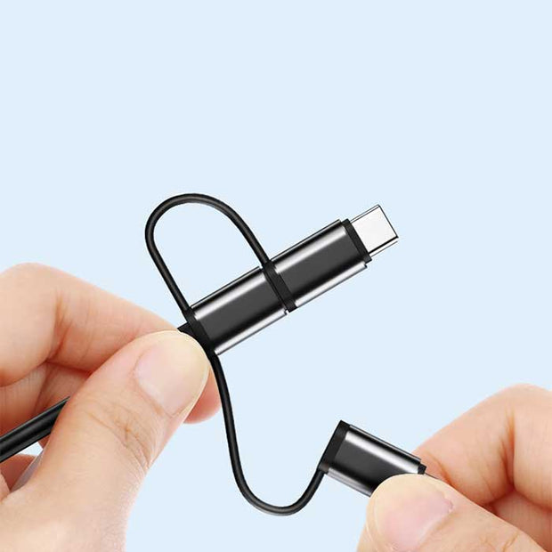 Yesido 3-In-1 HDMI Cable For Lightning & Micro & Type-C