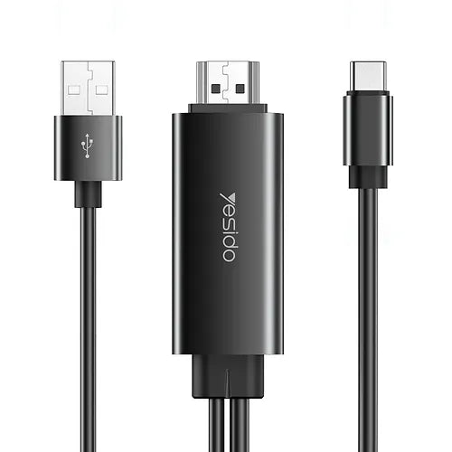 Yesido USB-C TO  HDMI Adapter 1.8M - iCase Stores
