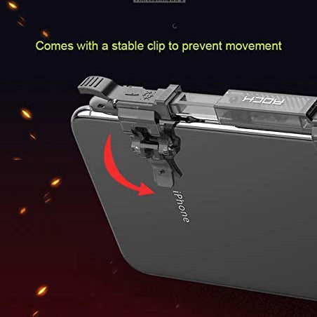 Rock Retractable Shooting Game Controller Gaming-Trigger For PUBG - iCase Stores