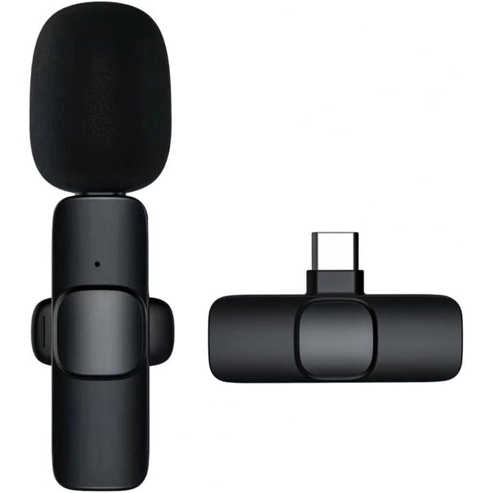 Wireless Lavalier Microphone Portable Audio Video Recording Mini Microphone for Live Broadcast Gaming Phone Microphone - iCase Stores