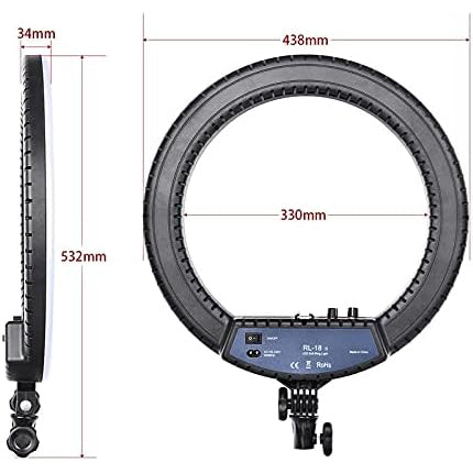 Led Selfie Ring Light With USB Port & 3 Mobile Holder - iCase Stores