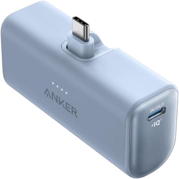 Anker Nano Power Bank 5000mAh/22.5W with Foldable USB-C Connector