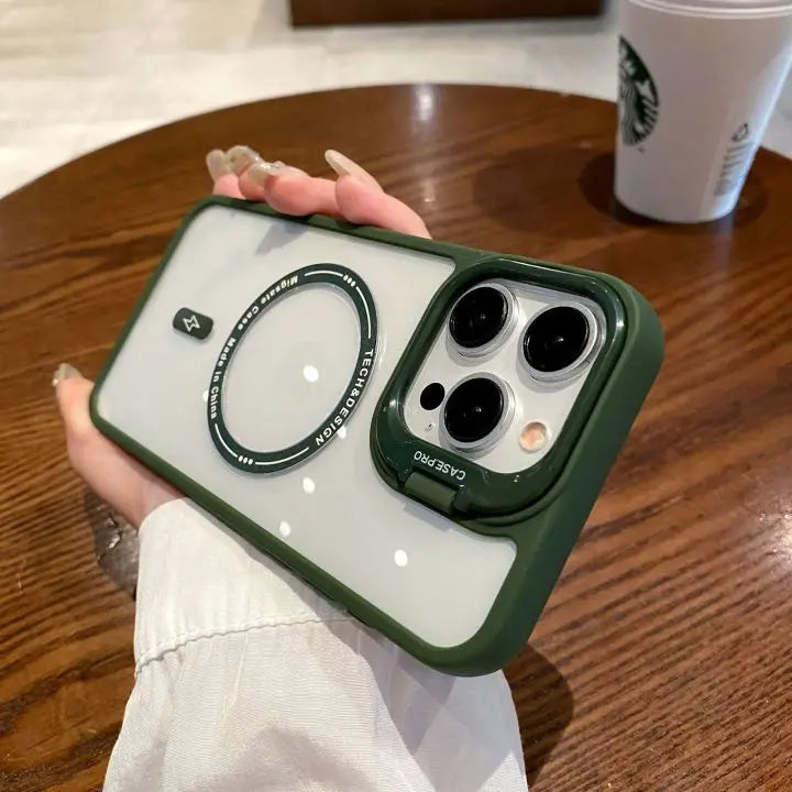 Clear Magnetic Case with Lens Holder - iCase Stores