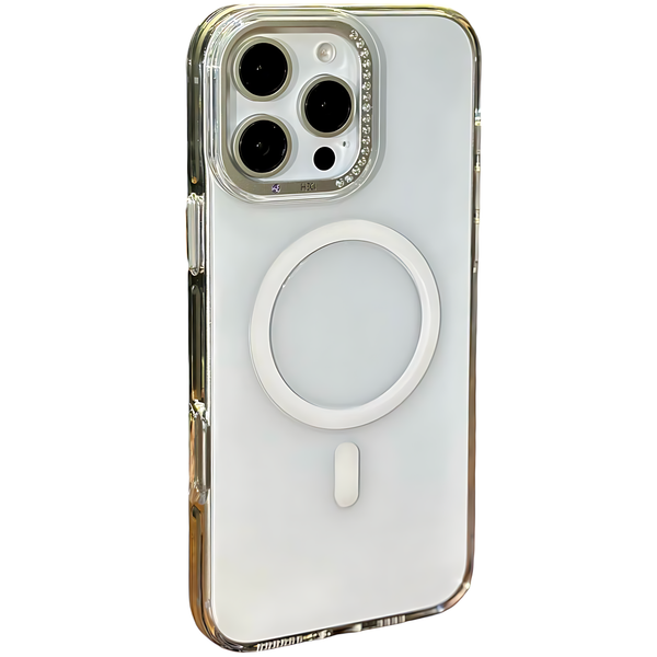 Luxury MagSafe Delicate Diamond Camera Edge Case