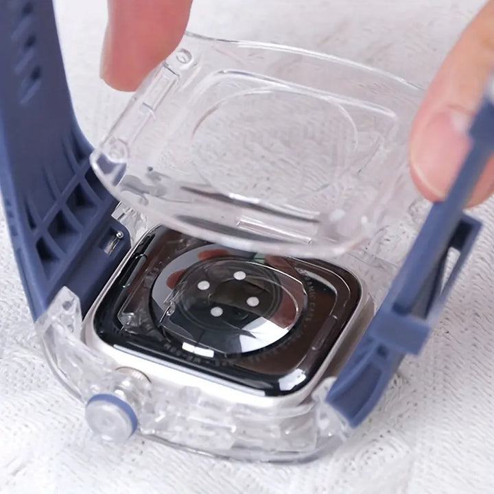 Luxury Modification Kit & Transparent Case for Apple Watch - iCase Stores