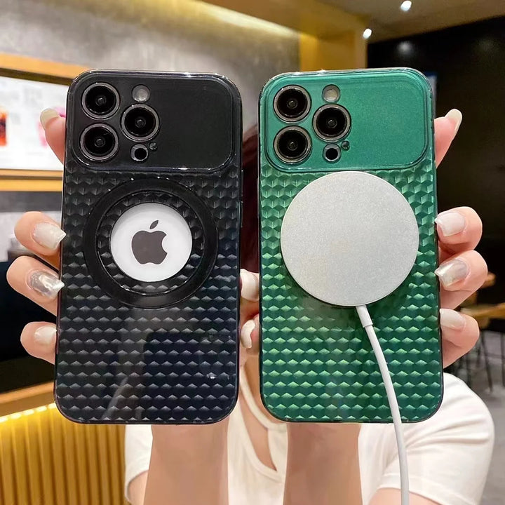 Iridescent Magnetic Hard Case With Lens Protection - iCase Stores