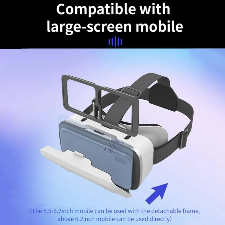 VR Shinecon Virtual Reality Glasses Compatible with 4.7-7 inch Phones - iCase Stores